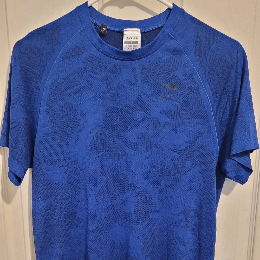 Mens geo seamless gymshark t shirt